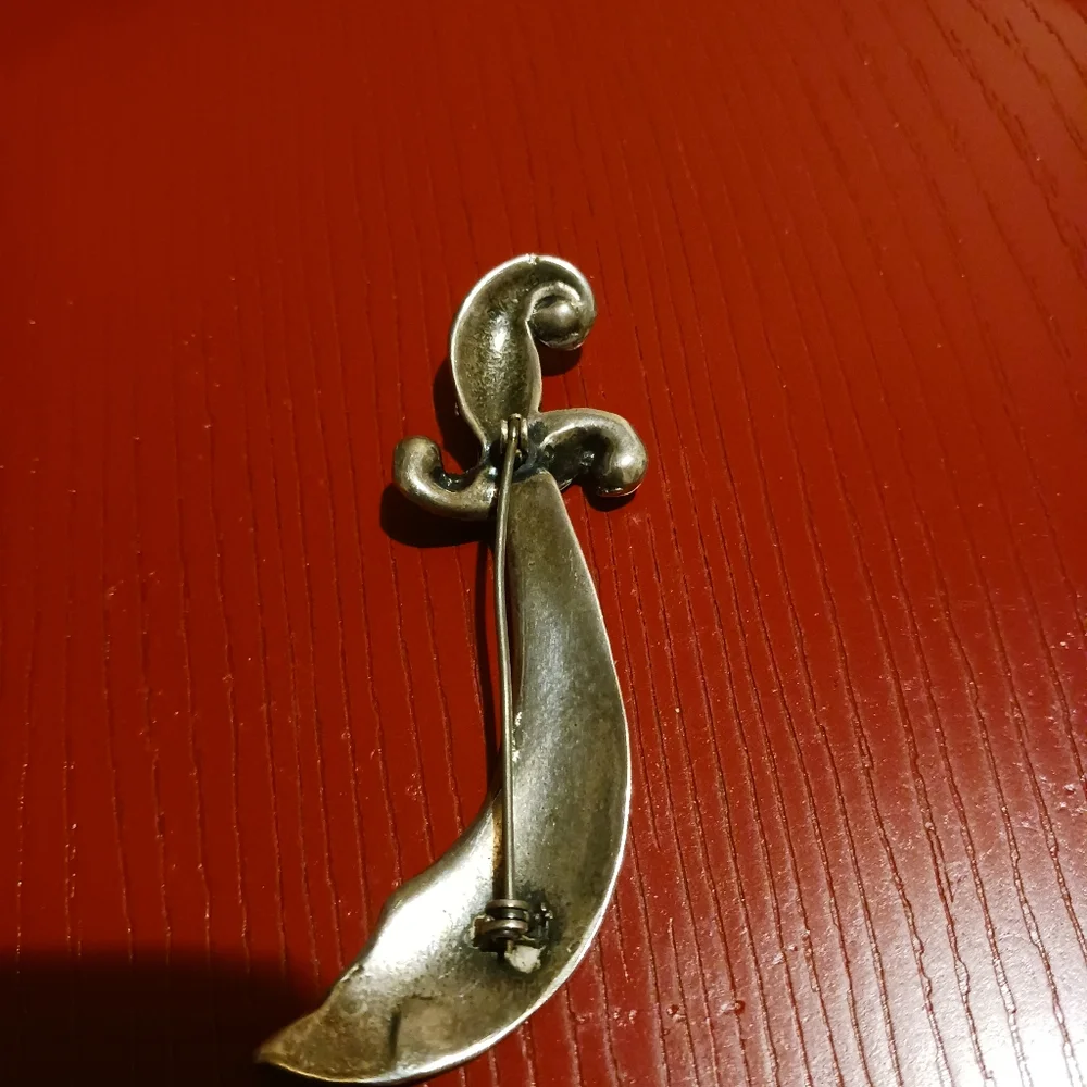 Vintage Danger Brooch